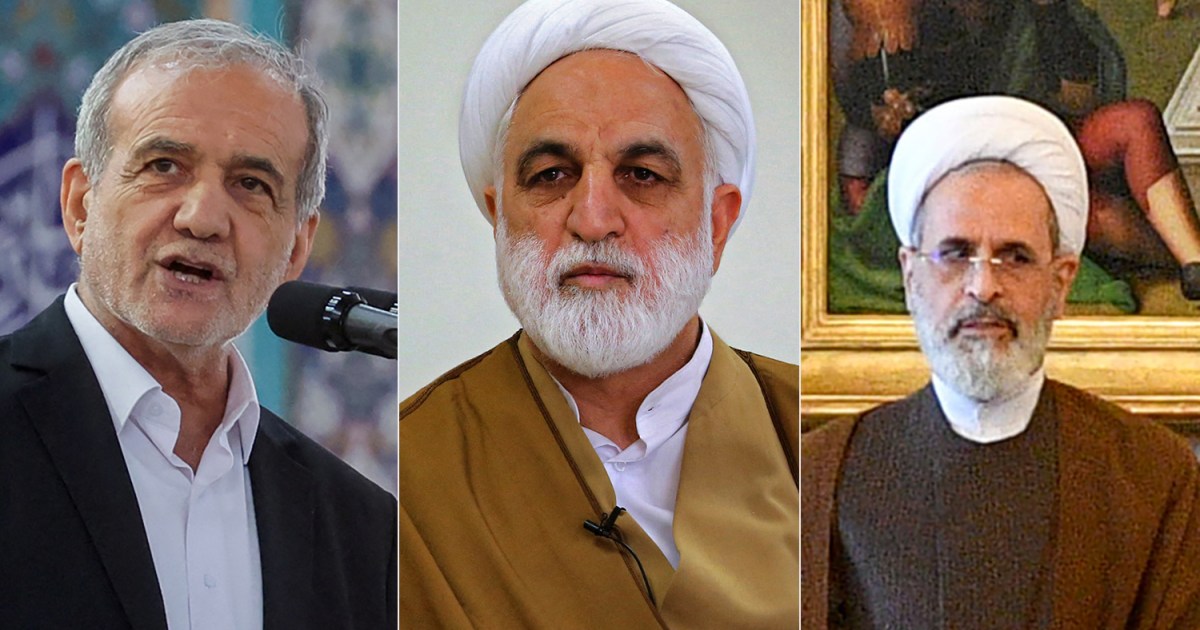 Who are the council members temporarily in charge of Iran?