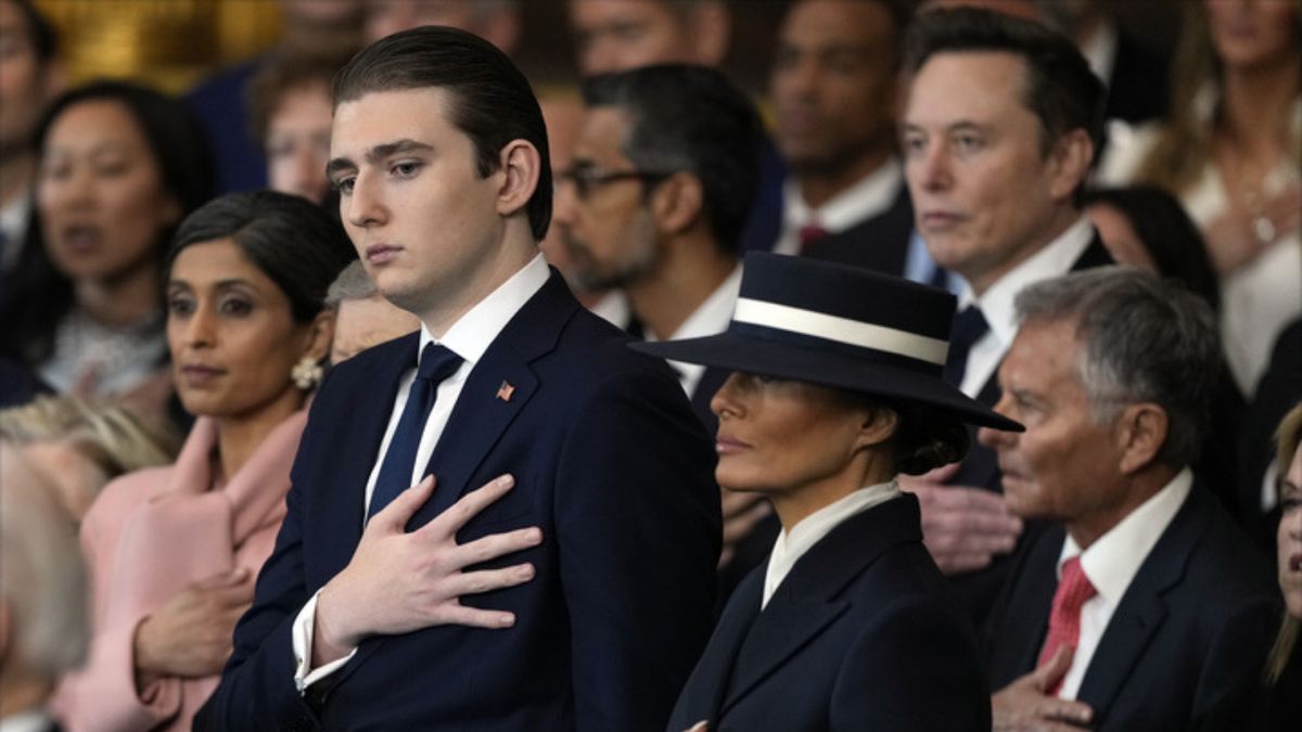 Did White House say Barron Trump was ‘too tall’ for military service? Here’s the truth