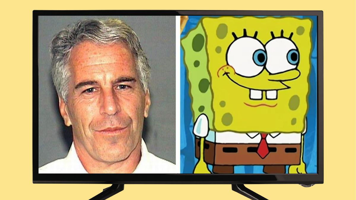 Tune out claim ‘SpongeBob SquarePants’ was created to entertain children trafficked by Epstein