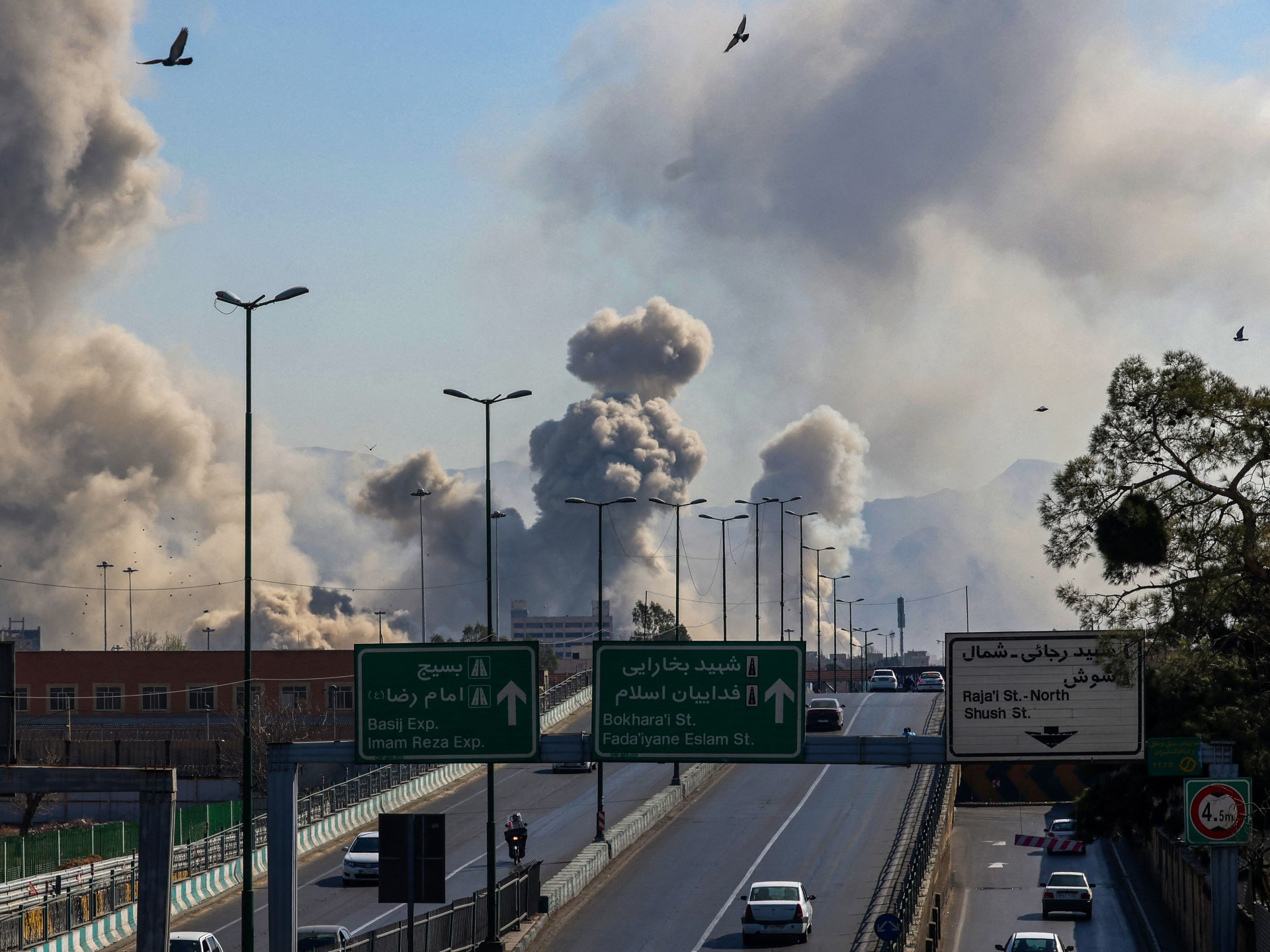 Iran live: Trump says Iran being ‘demolished’; Tehran keeps up Gulf attacks