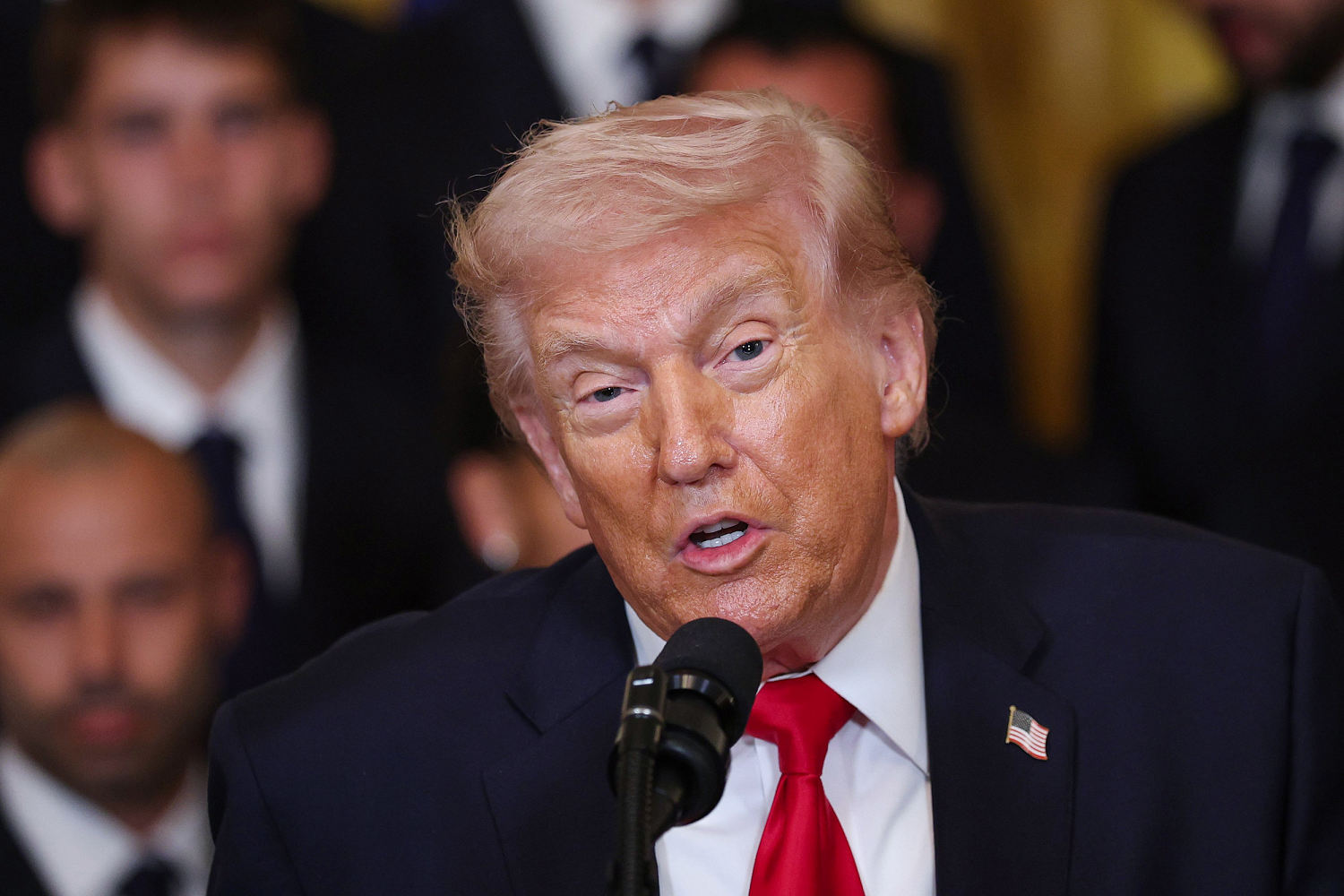 Trump says he wants Iran’s leadership structure gone and has preferences for a ‘good leader’