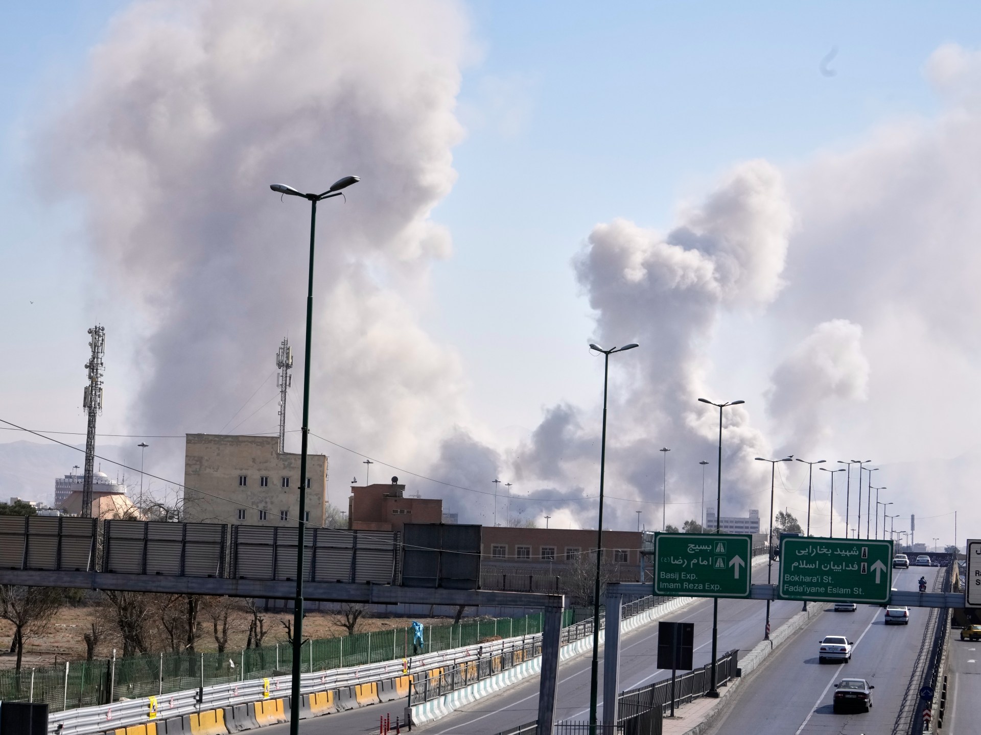 Tehran hit by heavy bombing on day seven of US-Israel war on Iran