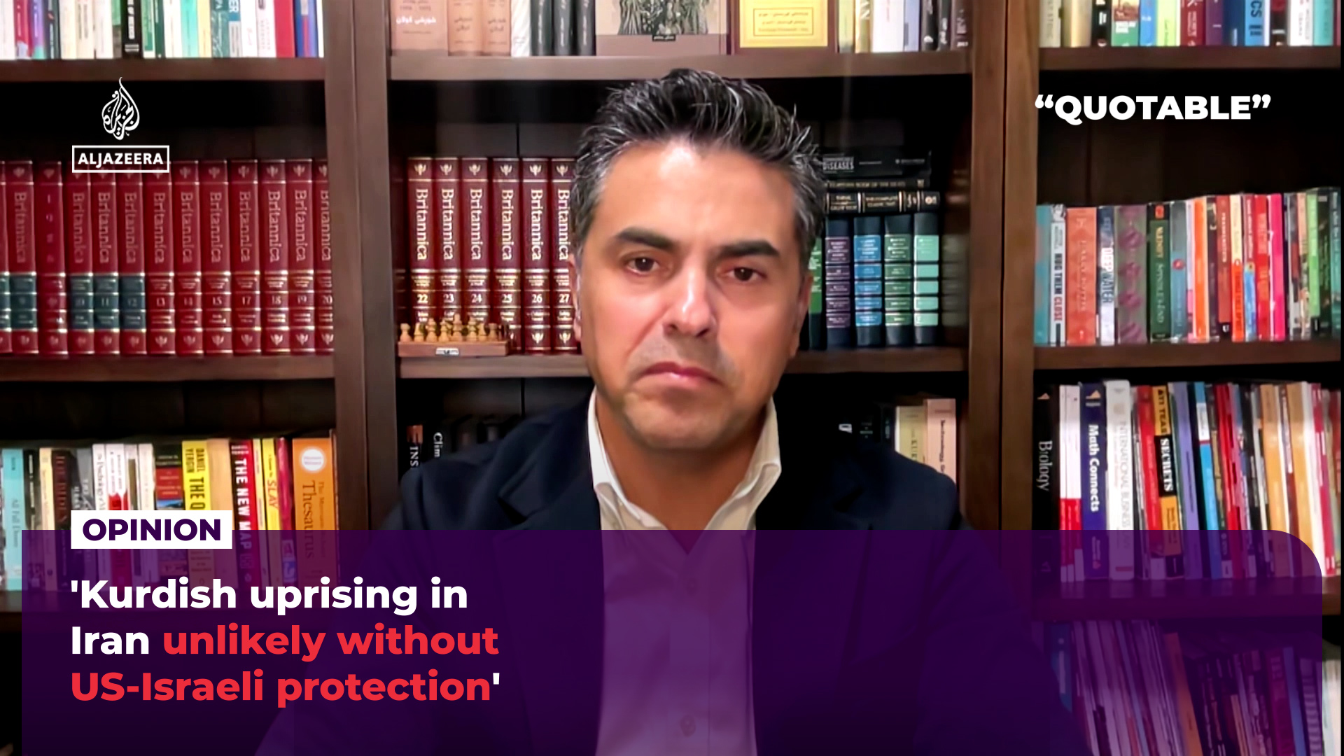 ‘Kurdish uprising in Iran unlikely without US-Israeli protection’