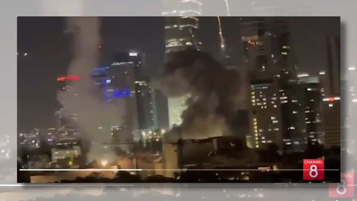 Video of Iranian missile strikes on Tel Aviv predates 2026 war