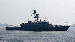 The final voyage of the Iranian warship sunk by the US