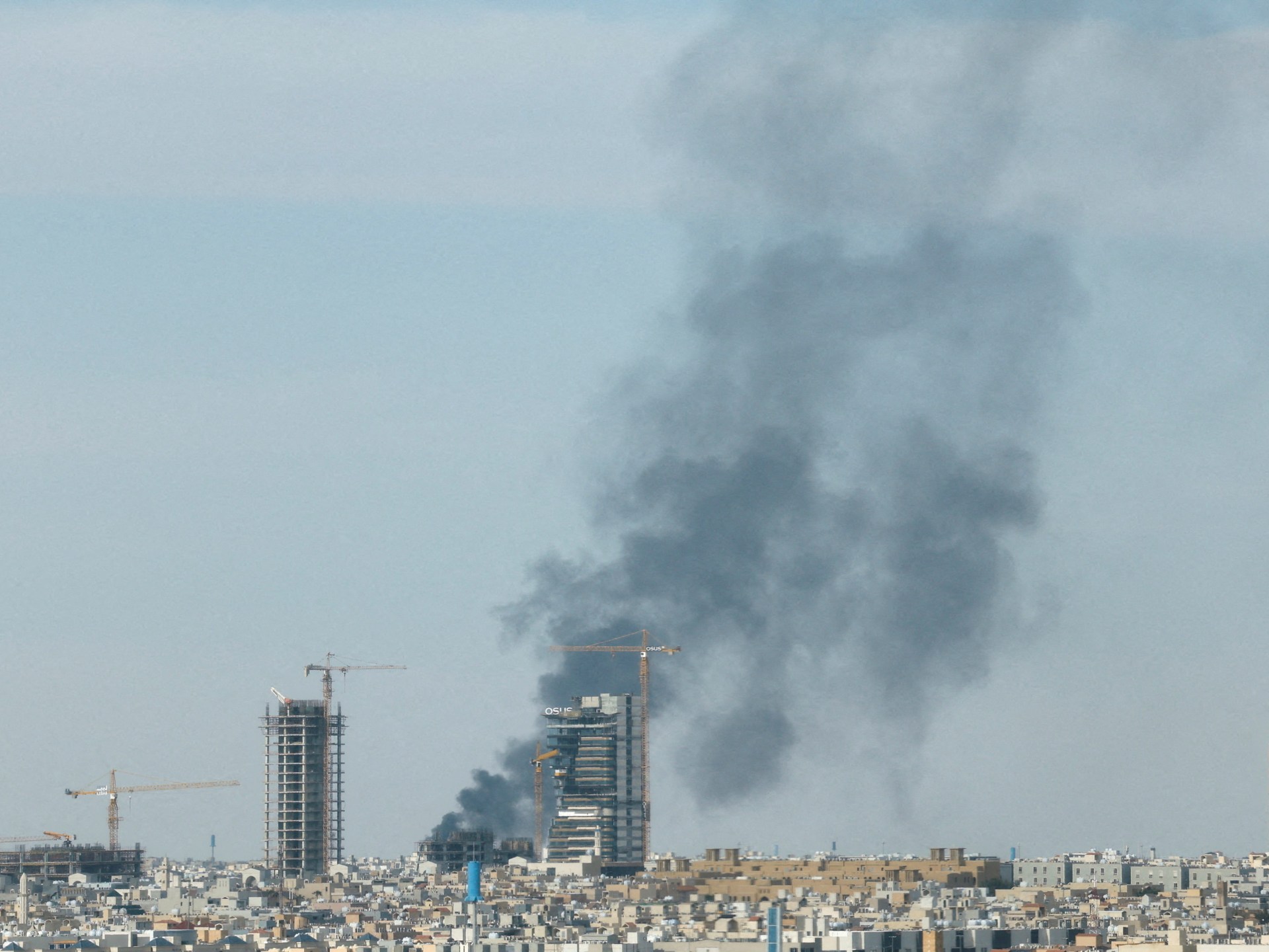 Two killed in Saudi Arabia after ‘projectile’ falls on residential building