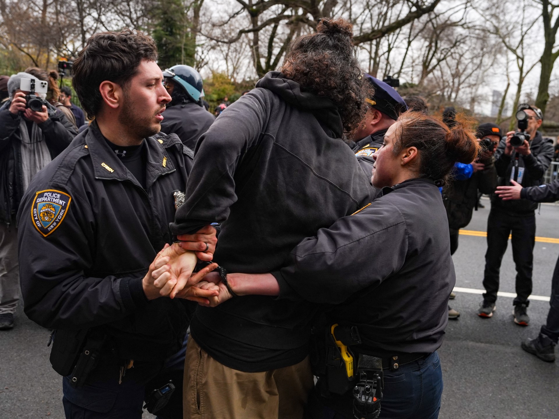 ‘Explosive device’ thrown at protest outside NYC Mayor Mamdani home: NYPD