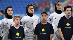 Australia urged to protect Iran women’s football team as they prepare to fly home