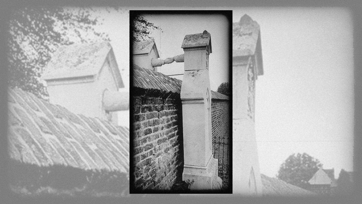 The true story behind photo of Catholic wife and Protestant husband ‘holding hands’ across cemetery wall