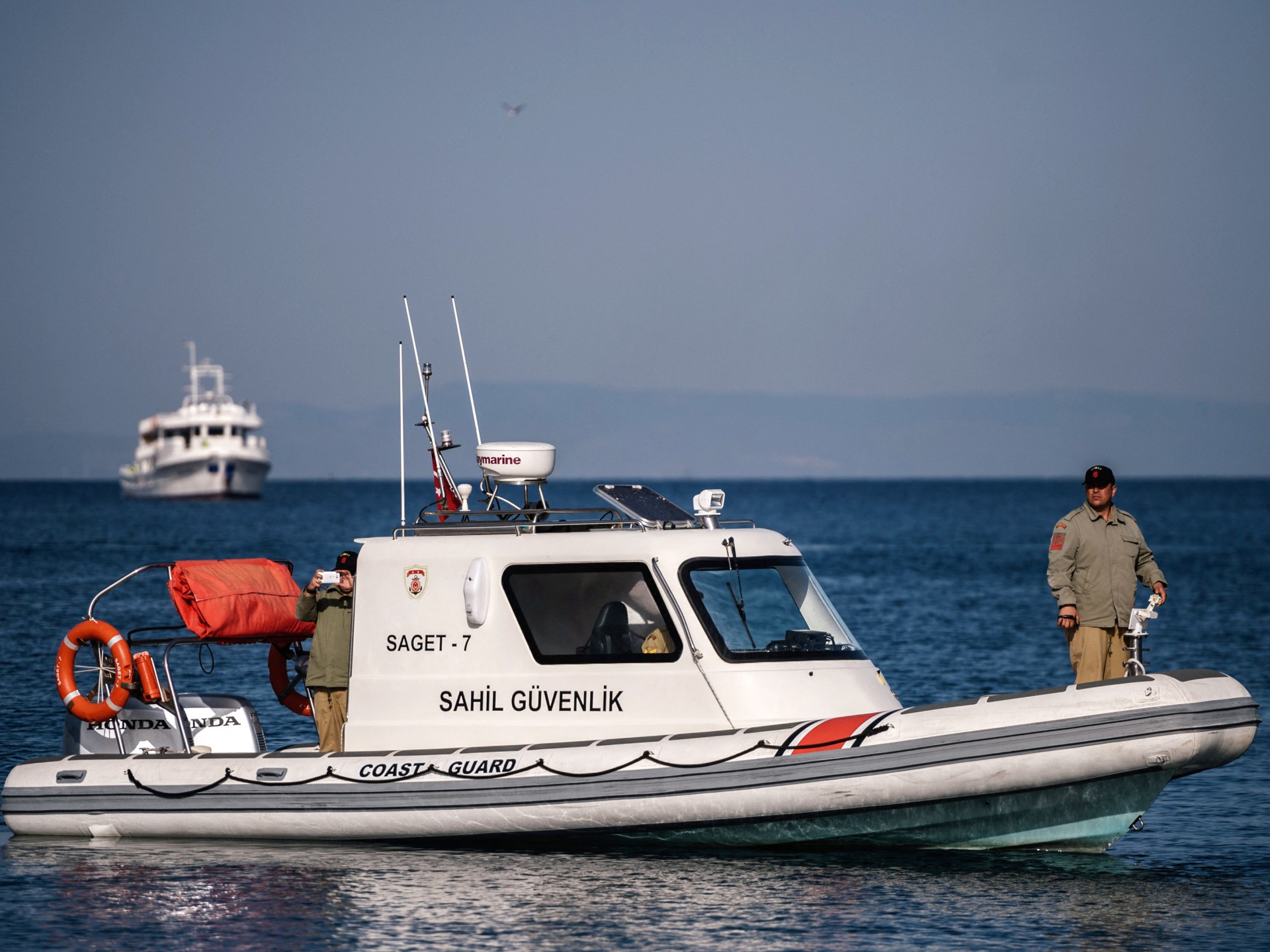 At least 14 dead after migrant boat crashes into Turkish coastguard vessel