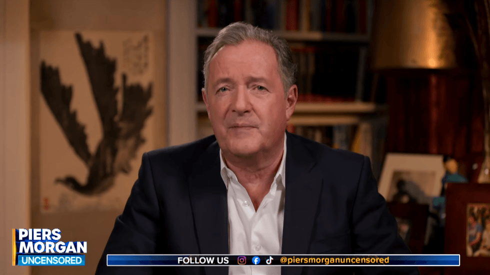 Piers Morgan attacks ‘cowardly’ right-wing influencer who accused him of hosting ‘Nazis’
