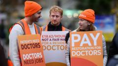 Why are resident doctors striking and how much are they paid?