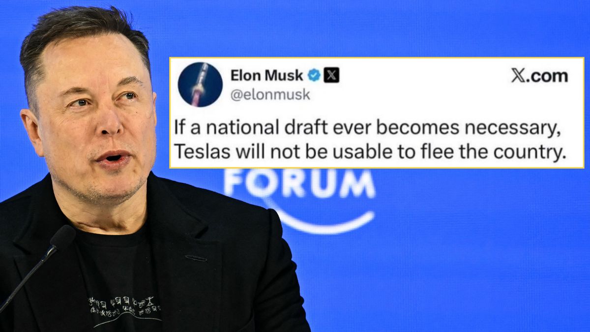 Did Musk say Teslas could not be used to dodge military draft? Here’s the truth