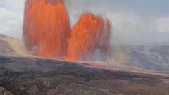 Volcanic fragments rain down as Hawaii’s Kilauea volcano erupts