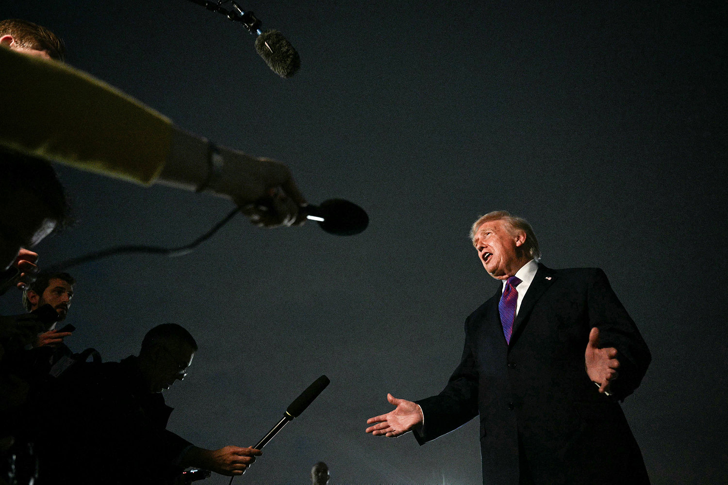 Trump touted falling gas prices, but now says ‘we make a lot of money’ as they go up