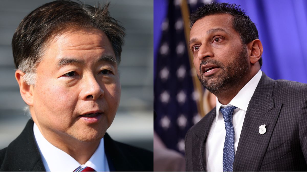 Did Ted Lieu play recording in Congress of Kash Patel admitting he was told to ‘bury’ Epstein investigation?