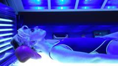 Sunbed ads spreading harmful misinformation to young people