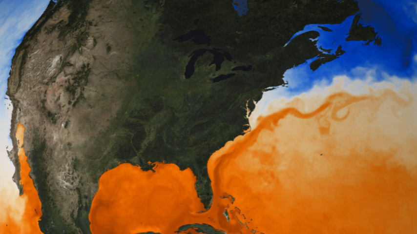 Early warning indicator hidden within the Gulf Stream could signal the collapse of key Atlantic currents, study finds