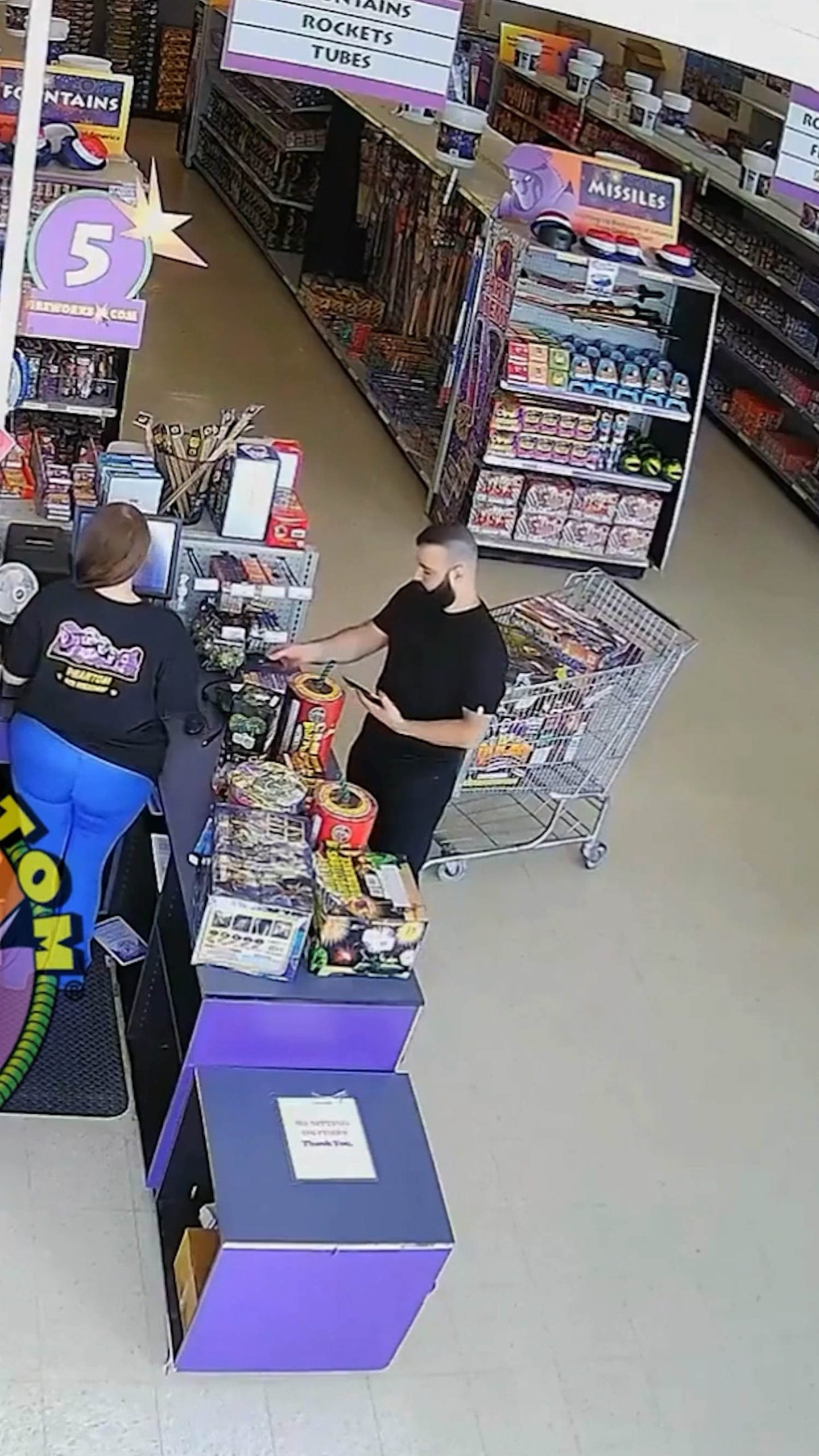 Michigan synagogue suspect seen buying fireworks before attack