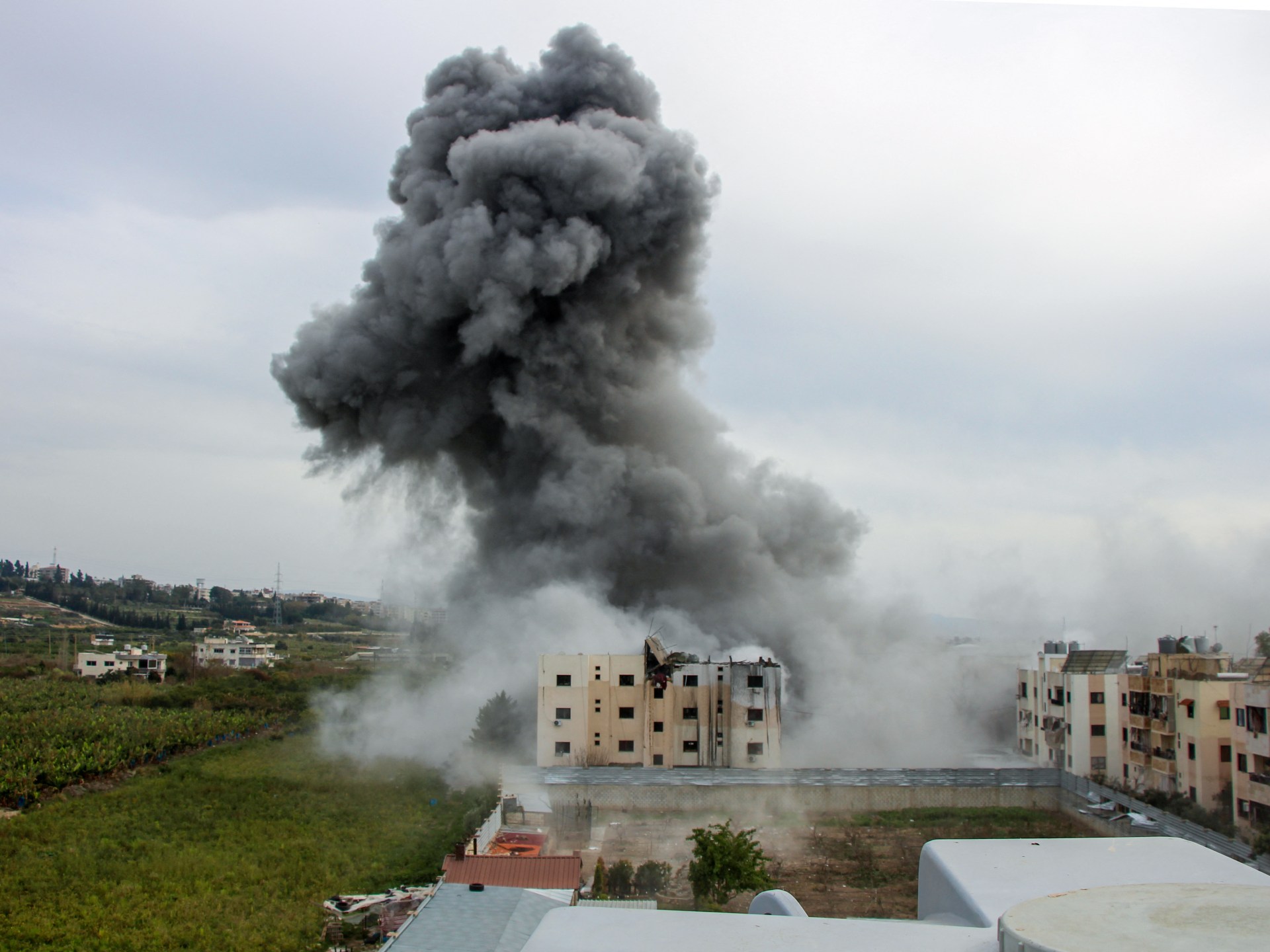 Israel kills 12 medics in attack in southern Lebanon as war ravages nation