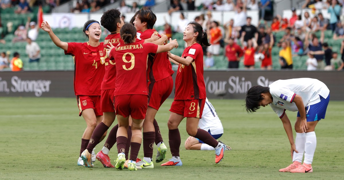China edge Taiwan 2-0 in extra time to reach Women’s Asian Cup semifinals