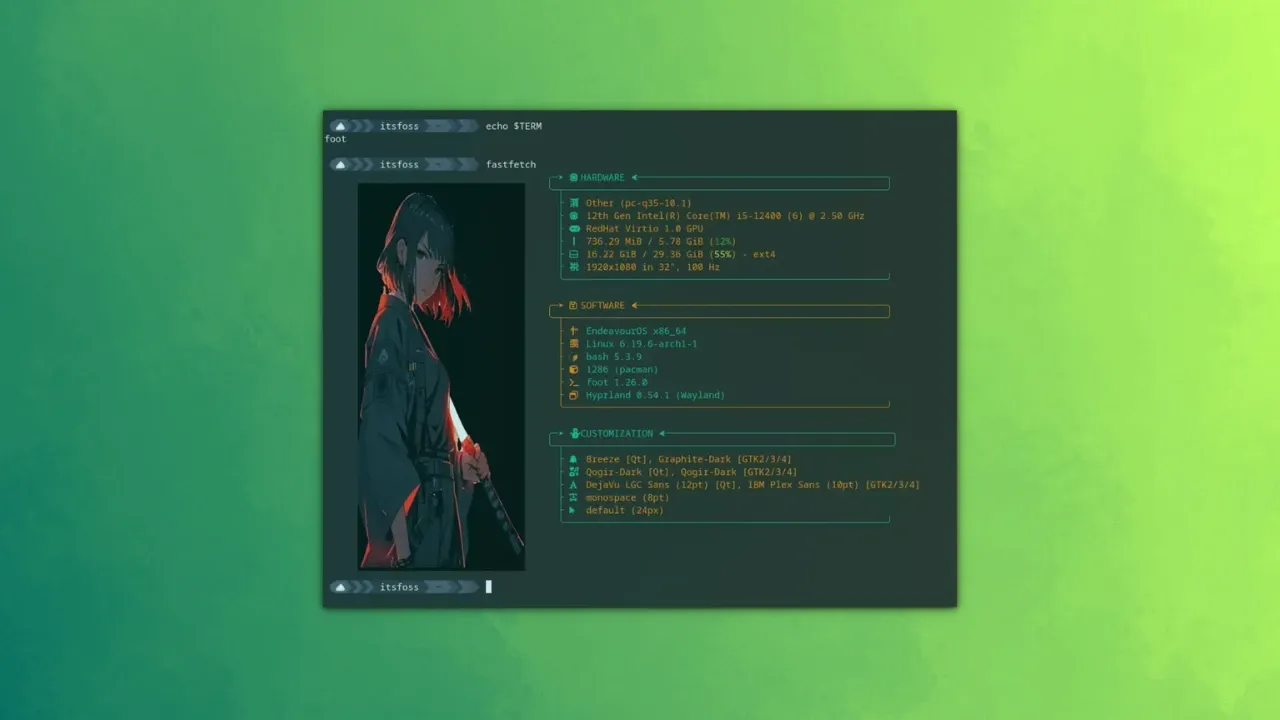 Foot: The Wayland Terminal Most Linux Users Don’t Know About