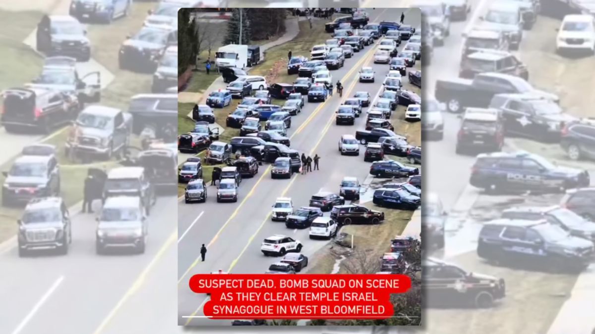 Unraveling claims about video showing police response to Michigan synagogue attack