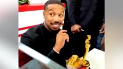 And the burger goes to… Michael B Jordan marks Oscars win at In-N-Out