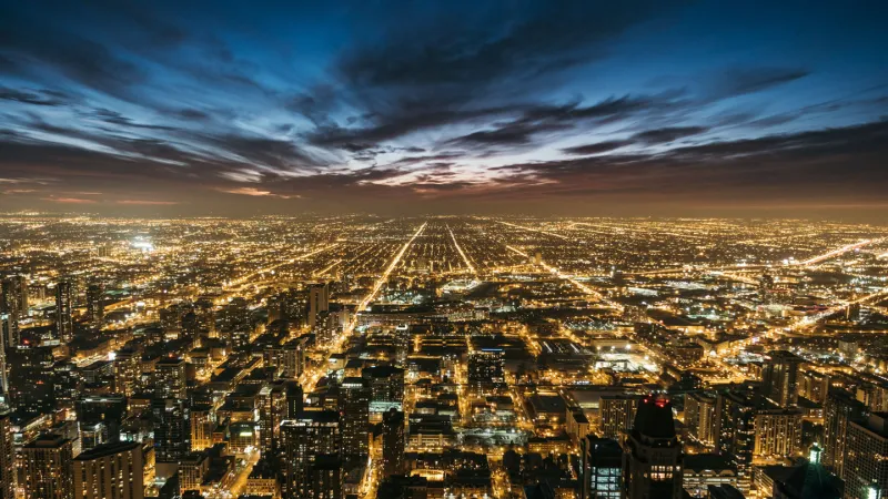 City skylines influence cloud formation above them