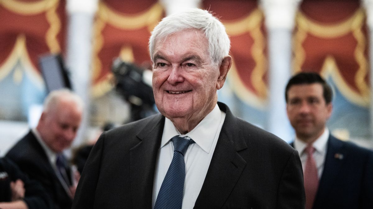 Newt Gingrich posted about using nukes to create Strait of Hormuz alternative
