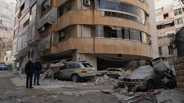 Israeli airstrikes kill at least 12 in central Beirut, Lebanese authorities say