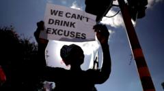 South Africans say criminal gangs are exploiting the water crisis
