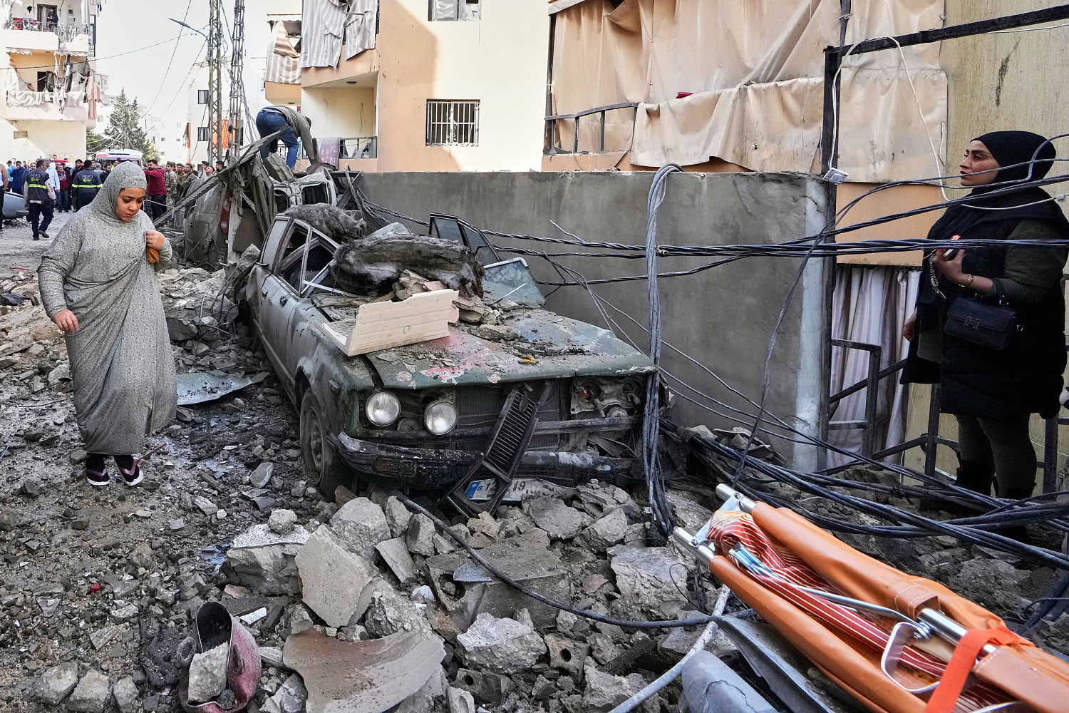 Forced from their homes and fearing all-out Israeli invasion, Lebanese feel nowhere is safe