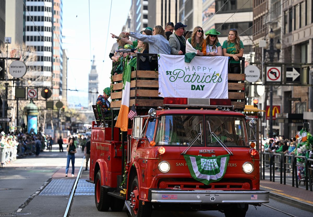 Does San Francisco celebrate St. Patrick’s Day by dyeing sidewalk poop green? Don’t step in this claim
