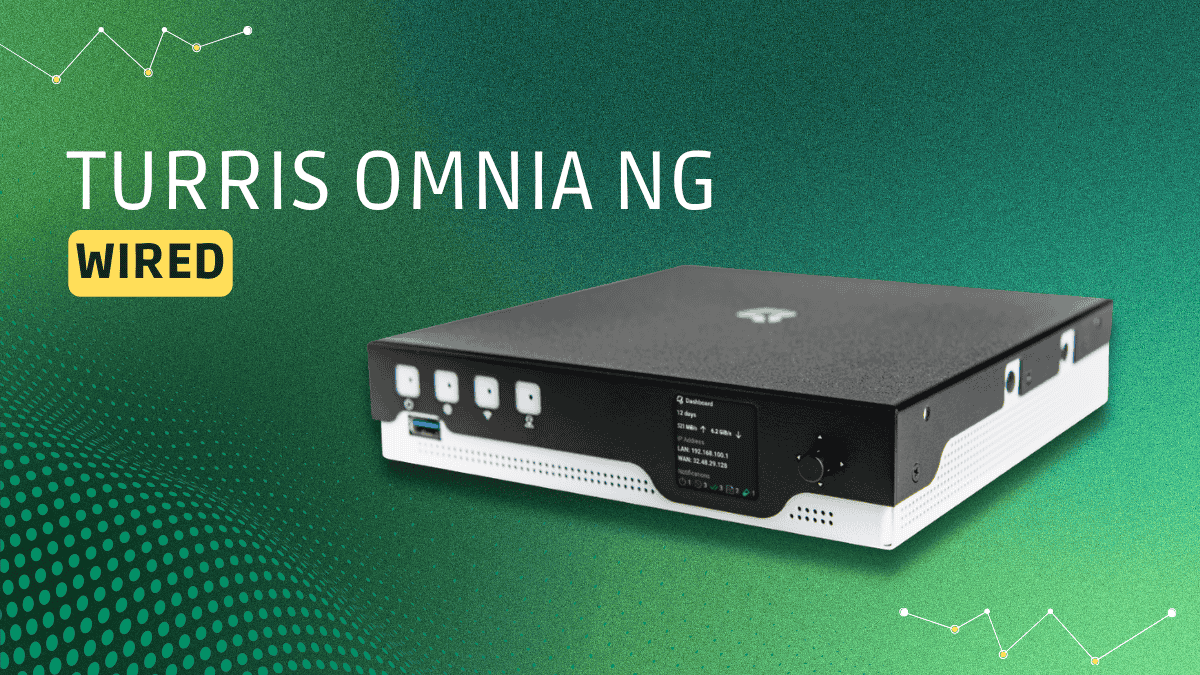 Turris Omnia NG Wired is a Fanless, Rack-Ready OpenWrt Router with Dual 10G Ports