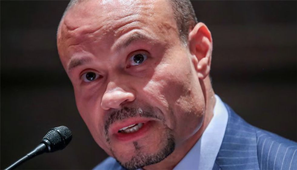 ‘Pedophile protector!’ Ex-cop gets in Dan Bongino’s face over Epstein probe failures