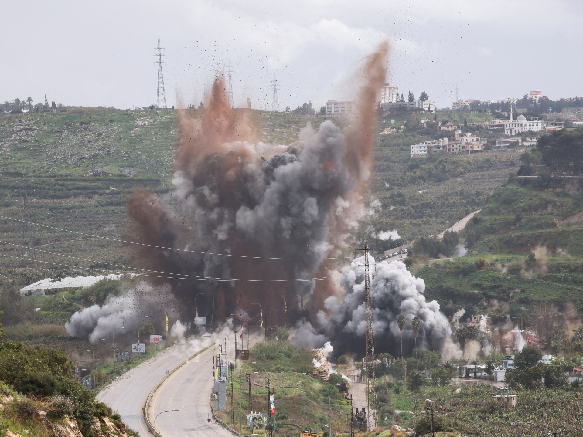 Iran war live: Tehran vows to ‘completely close’ Hormuz if power plants hit