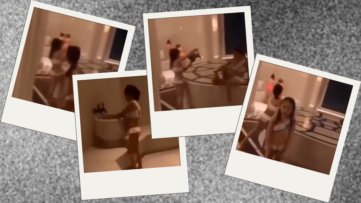 Posts claim video shows young girls on Epstein’s island. There’s no proof