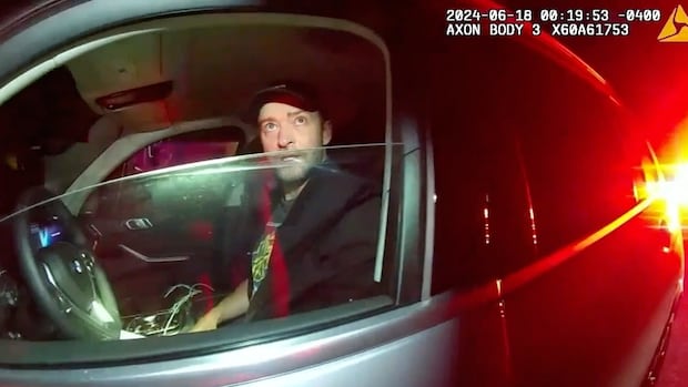 Footage of Justin Timberlake’s 2024 impaired driving arrest released