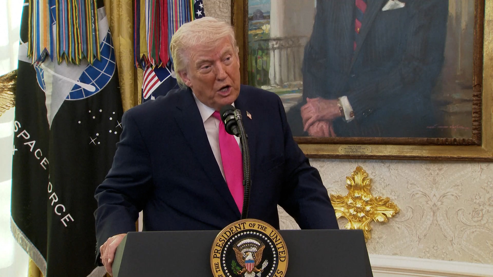 Trump claims US has achieved ‘regime change’, ‘received present’ from Iran