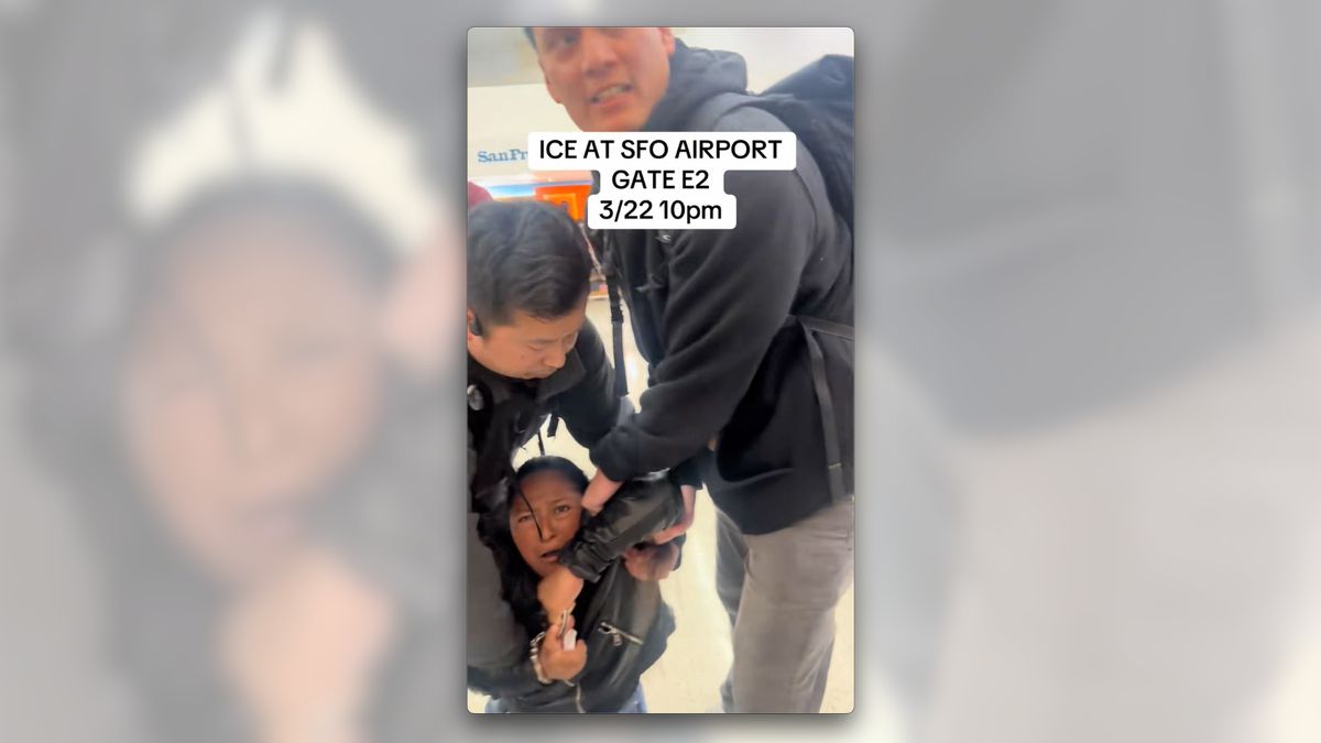 Video shows ICE detaining woman, child at San Francisco airport. Here’s what we know