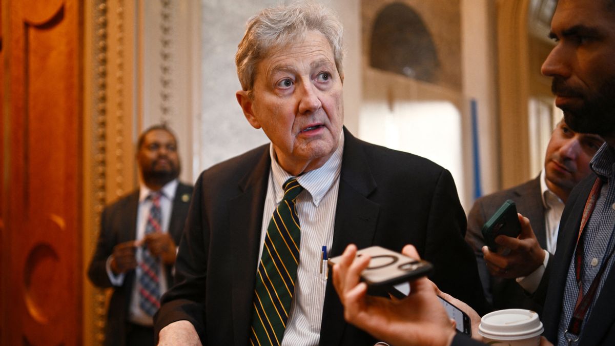 Did Republican Sen. John Kennedy say Trump thwarted deal with Democrats to end DHS shutdown?