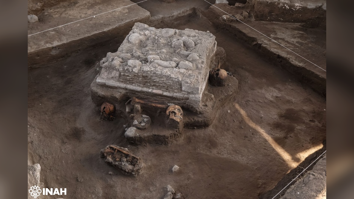 1,000-year-old altar and human sacrifices from Toltec Empire discovered in Mexico