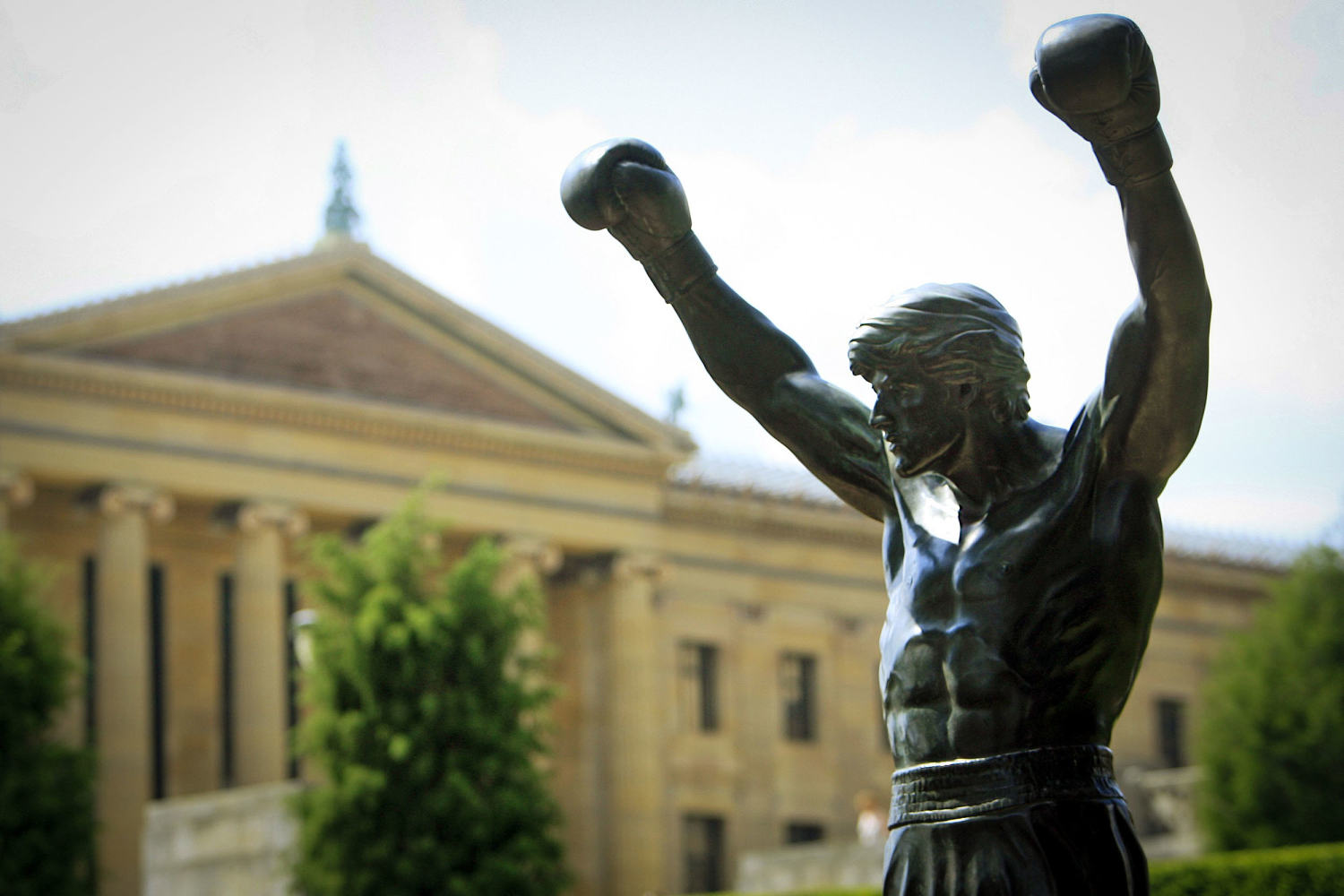 Iconic Rocky statue moves inside the Philadelphia Museum of Art