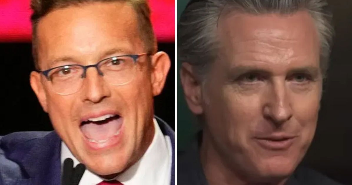 Gavin Newsom lobs homophobic insult at MAGA influencer: “Got a call from Grindr”