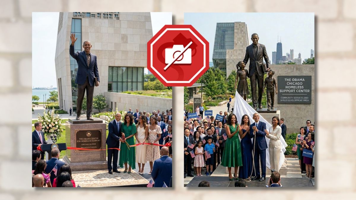 Did Obamas open $100M ‘Humanitarian Hope Center’?