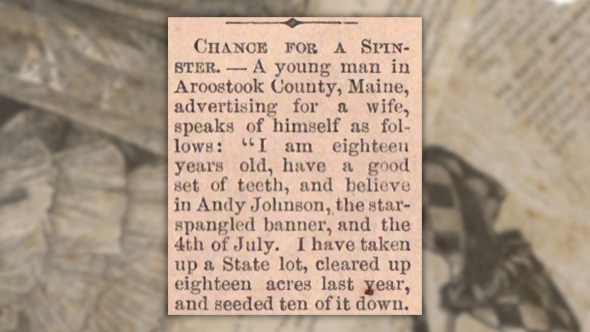 Is old newspaper clip of man with ‘good set of teeth’ seeking wife real? Biting into claim