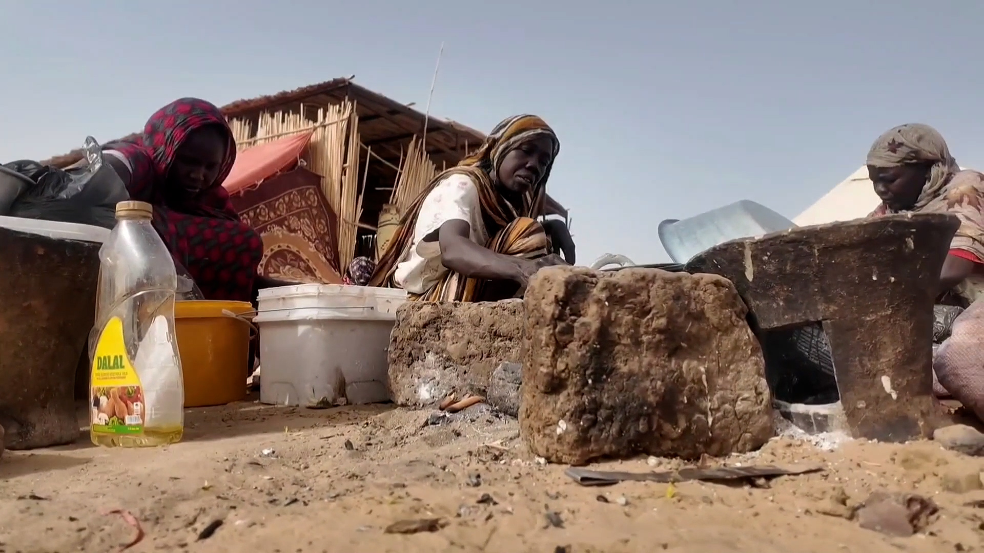 Displaced families in Sudan struggle as aid falls short