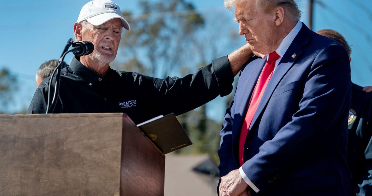 Apparently Jesus Christ spoke yet again to His earthly emissary King Donald