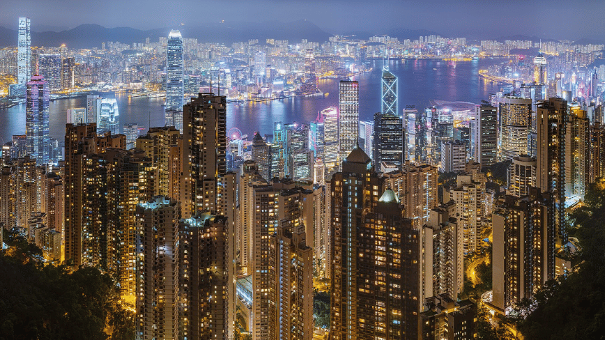 Mainland Chinese tech firms are flooding into Hong Kong as the West tightens the door